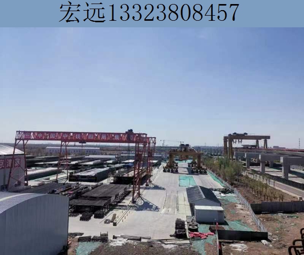 需要更换龙门吊的轨道
