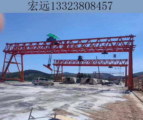 龙门吊在装卸物料注意些