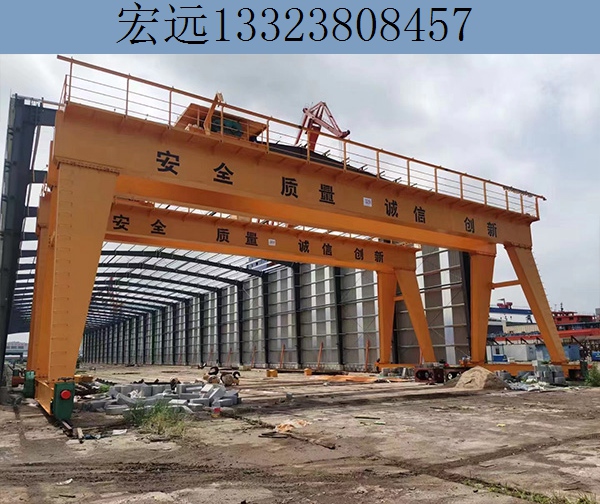 单梁龙门吊怎么正确运用