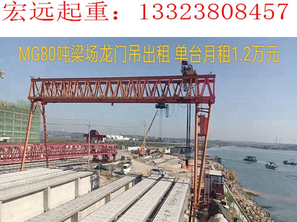 重庆龙门吊厂家  常见故障及原因