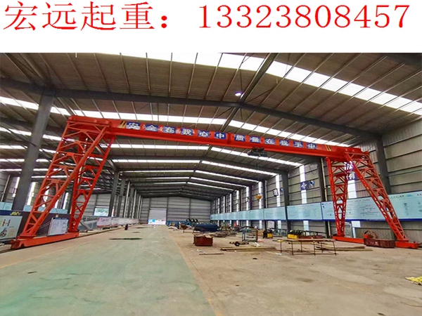广西南宁龙门吊厂家 大车轮的安装工艺