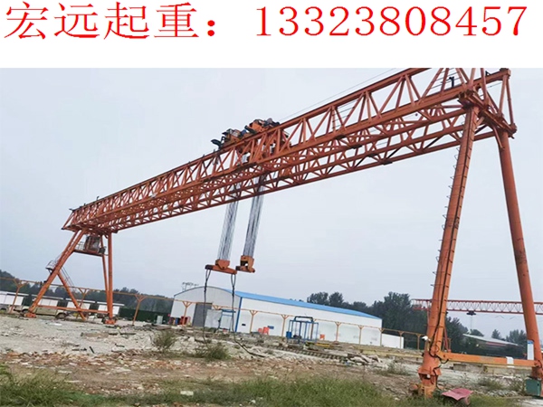 陕西龙门吊出租厂家：两个吊装装置的平衡分配