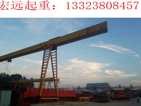 湖北龙门吊出租公司  地锚的固定方式