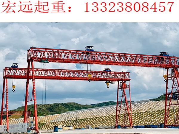 80吨龙门吊销售 小车的防震设计