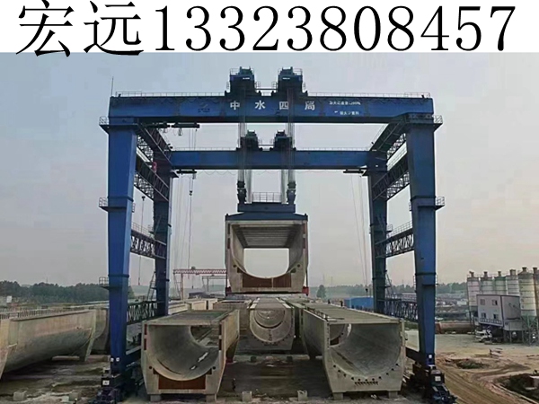 山东淄博250吨龙门吊租凭公司介绍龙门吊夹轨器的维护保养方法