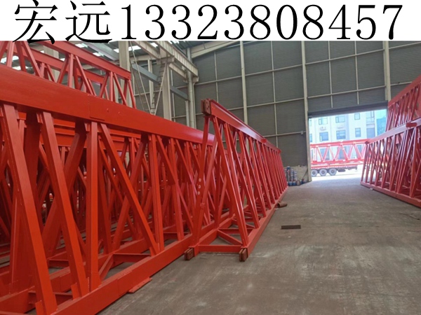海南儋州龙门吊租赁厂家 龙门吊端梁结构强度与刚度的核心设计要素