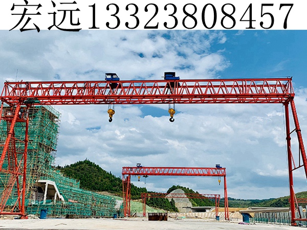 广东珠海100吨龙门吊出租公司 事故应急措施和解决方案