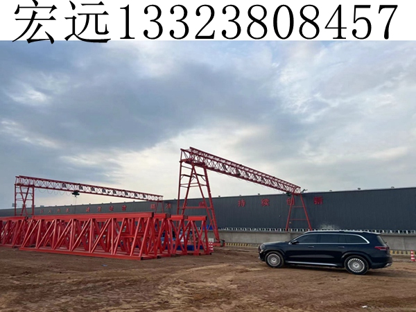 浙江嘉兴100吨龙门吊出租厂家 大风天气下的操作步骤及注意事项