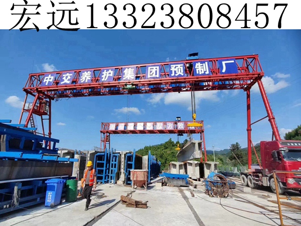 山东滨州龙门吊出租厂家的龙门吊安装之后需要磨合期